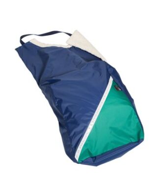 Kniedecke HAPPY COLORS Webpelz Gr.L titan-marine
