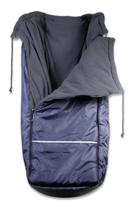 Schlupfsack ROLKO-THERMO Fleece/Nylon blau Gr. S