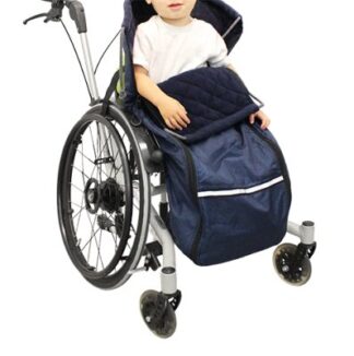 Kinder Schlupfsack ROLKO-THERMO Fleece/Nylon blau Gr. XXS