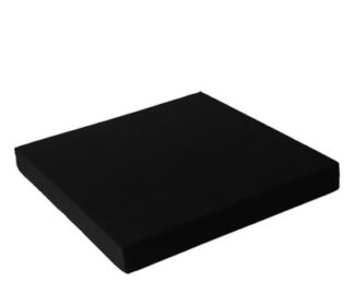 Sitzkissen EcoKiss mit Rutschstopp Höhe 5 cm schwarz 46 x 43 cm