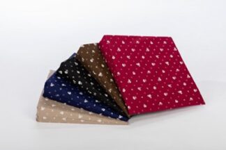 Keilkissen 38x38x8/1cm, FLEUR Farbe: bordeaux