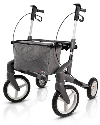 Rollator TOPRO Olympos ATR Farbe: silber Gr. S