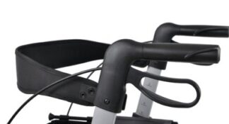 Rückengurt für Rollator ROUTER/ATHLON SL/ SERVER Standard, schwarz