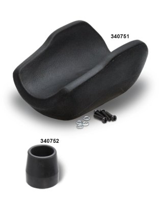 Gummistopper für Gehgestell G-104 und G-201 schwarz(Dietz)