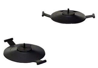 Sauger-Set für KANJO und KANJO SilverLine 75mm, schwarz (VPE: 4 Stück)