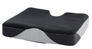 Sitzkissen Iskio B-M 40-150Kg mit Bezug, grau-schwarz 46 x 43 cm
