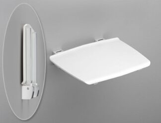Duschklappsitz Serie 150 RD weiß