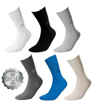 Socken DeoMed Cotton Silver Farbe: blau Gr. 43-46