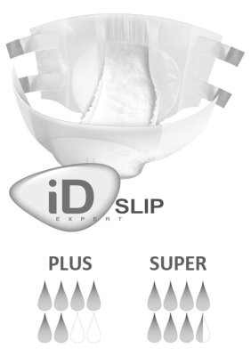 iD Expert Slip TBS Super Large Hüfte 115 bis 155cm (1 Karton: 3 x 28 Stück)