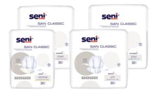 Inkontinenzvorlage Seni San Classic Uni (1 Karton: 4 x 30 Stück)