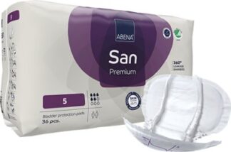 Einlage Abena-San Premium Nr.6(1 Karton: 3 x 34 Stück)