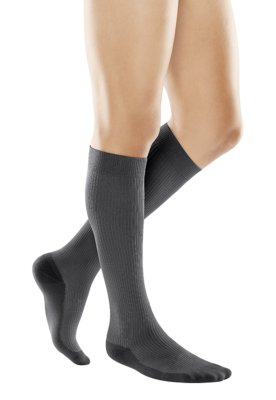 Reisestumpf medi travel men A-D normal mit Spitze Farbe: schwarz Gr. XXL