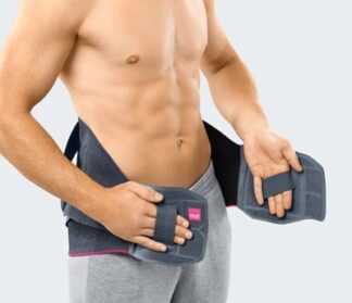 Lumbalorthese Lumbamed Disc, silber Ausf.: Herren Gr. 2