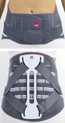 Lumbalorthese Lumbamed Disc, silber Ausf.: Damen Gr. 5