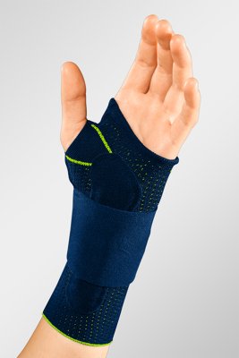 Handgelenkorthese Manumed active E+motion 3.0 schwarz-gelb Gr. IV rechts
