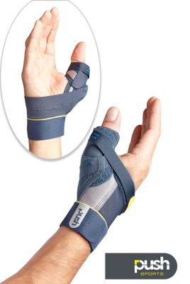 Push Sports Daumenbandage petrol-grau Gr. L rechts