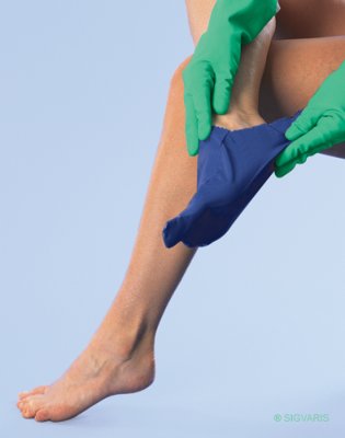 Gleitsocke Universal blue