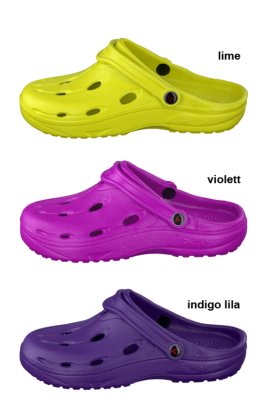 chung shi DUX Clog Farbe: lime Gr. S