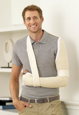 Schulterbandage Tricodur Gilchrist Farbe: blau Gr. L