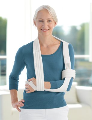 Schulterbandage Tricodur Gilchrist Plus Farbe: blau Gr. S