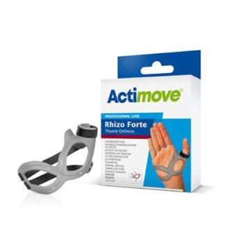 Daumenorthese Actimove Rhizo Forte, grau Gr. S links