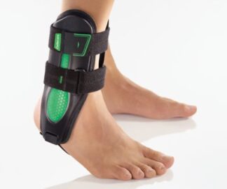 Sprunggelenkorthese Cellacare Malleo Akut Classic schwarz-grün Gr.1