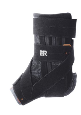 Sprunggelenkorthese Cellacare Tarsotec Expert anthrazit-schwarz-orange Gr. 2 rechts