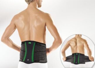 Rückenorthese Cellacare Lumbal Classic schwarz-grün Gr. 2