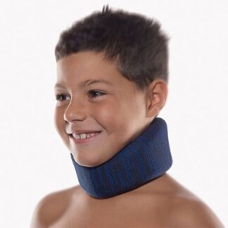 Bort Cervicalstütze anatomisch geformt für Kinder, blau Ausf.: Kinnhöhe 6 cm