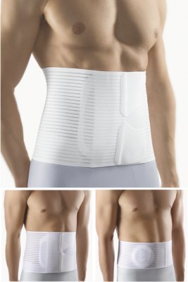 Bort Narbenbruch-Bandage weiß Ausf.: Höhe 26 cm Gr. 1
