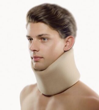 Bort Cervicalstütze anatomisch geformt beige Ausf.: Kinnhöhe 11,0 cm Gr. L