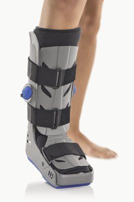 Bort Gehschiene Air Walker Achillo, grau Gr. M links