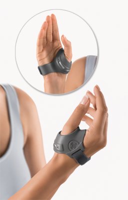 Bort Daumen-Ringorthese RhizoFlex grau Gr. 0 links