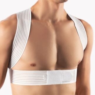 Bort Geradehalter StabiloFix, elastisch Farbe: grau Gr. 4