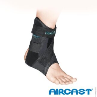Sprunggelenkorthese AIRCAST Airgo schwarz Gr. S links