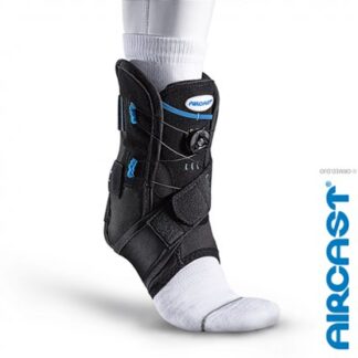 Sprunggelenk-Orthese AIRCAST Airgo Plus, schwarz Gr. M links