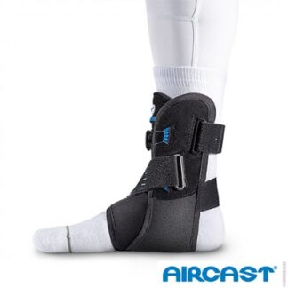 Sprunggelenk-Orthese AIRCAST Airgo Plus, schwarz Gr. XL links