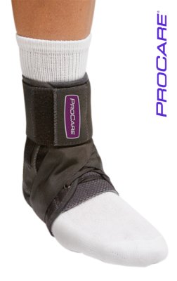 Sprunggelenkorthese PROCARE Stabilized Ankle Brace schwarz Gr. XL