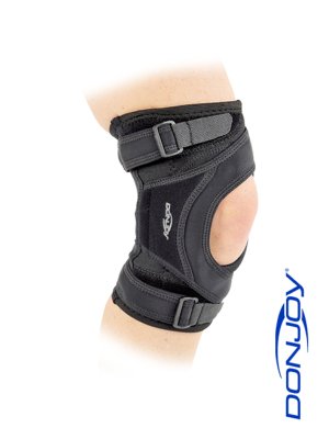 Knieorthese DONJOY Tru-Pull Lite schwarz Gr. XL links