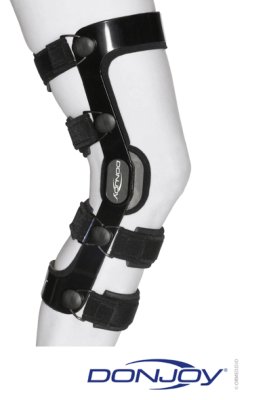 Knieorthese DONJOY 4Titude CI Standard, schwarz Gr. XXL links