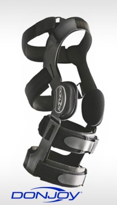 Knieorthese DONJOY Fullforce ACL, schwarz Gr. L links