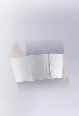 Rippengürtel für Männer, weiß Gr. L