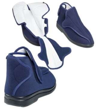 Reha Schuh SaniCabrio marineblau Gr. 45