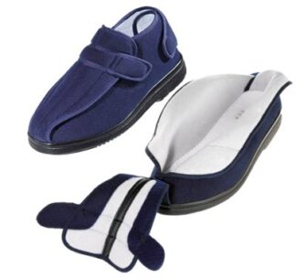 Reha Schuh SaniCabrio LXL marineblau Gr. 38