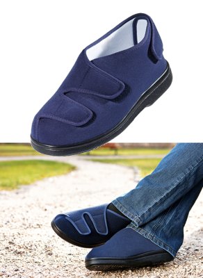 Reha Schuh SaniSoft D marineblau Gr. 36