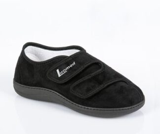 Reha Halbschuh 476-20Z3 mit 2 Klettverschlüssen schwarz Gr. 47/48