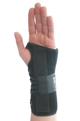Handgelenkschiene Spectra Wrist Brace schwarz Gr. L links