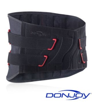 Lumbalstützorthese DONJOY ImmoStrap, schwarz Gr. XL