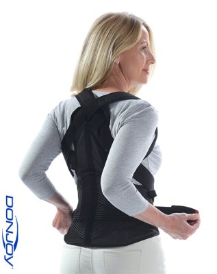 Rückenorthese DONJOY OsteoStrap, schwarz Gr. L3