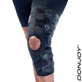 Knieorthese DONJOY OA GO medial rechts/lateral links, schwarz Gr. XS